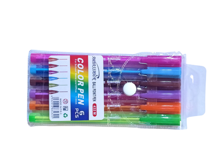 pochette de 6 stylos à bille AMBASSADOR