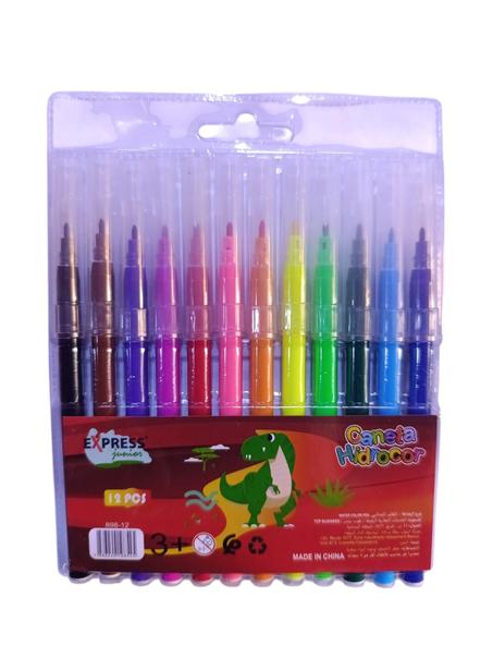 Feutre de coloriage 12 couleurs 898-12 EXPRESS