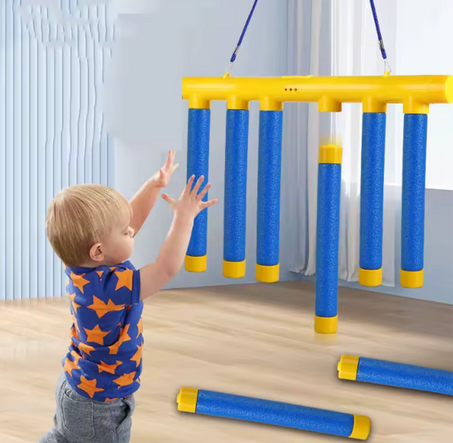 لعبة تحدي السرعة والتنسيق الحسي للأطفال