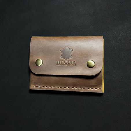 محفظة جلدية أصلية للرجال  + هدية