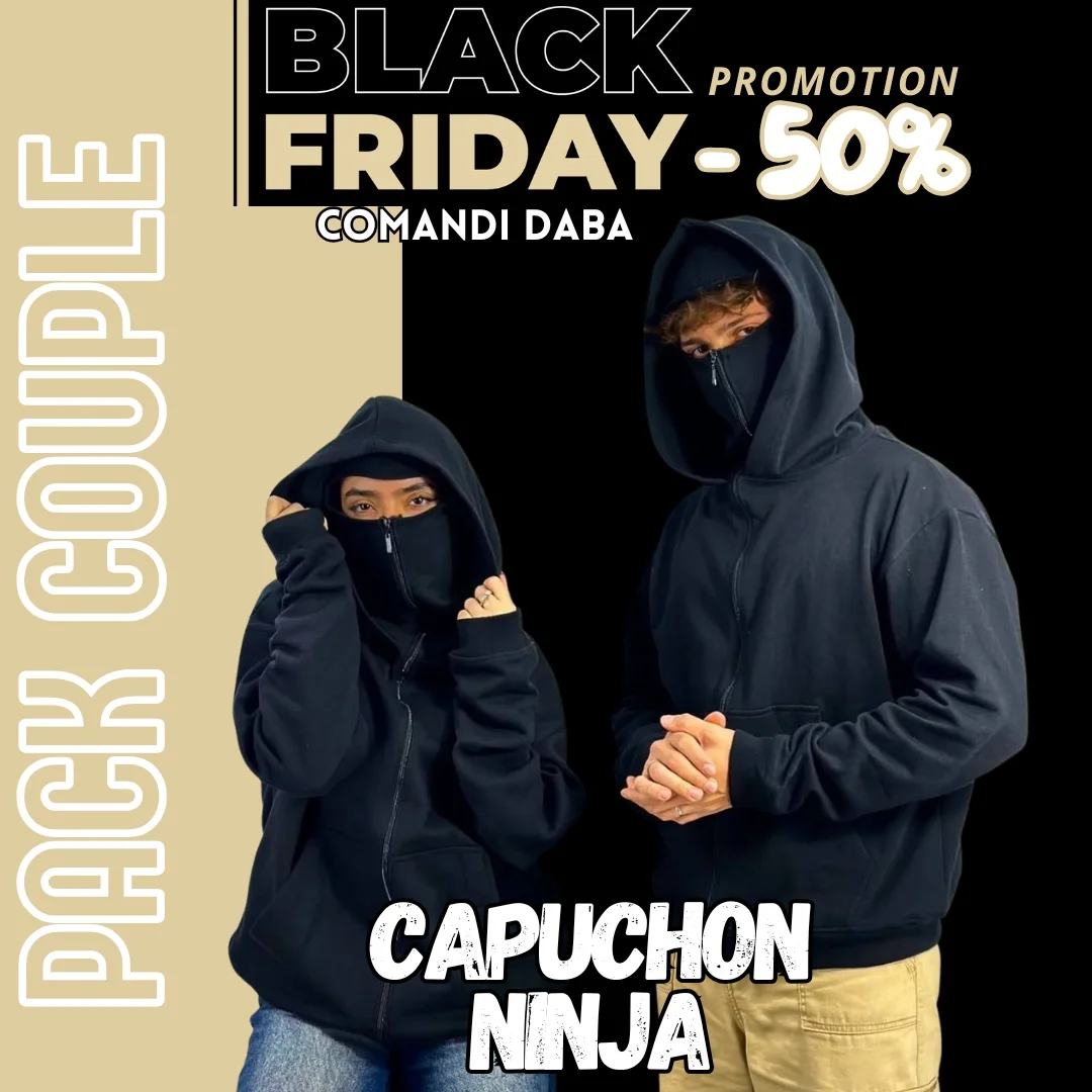 pack couple /ninja hood - قبية نينجا