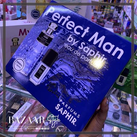 Set de Parfum Homme Saphir Parfums Perfect Man 2 Pièces