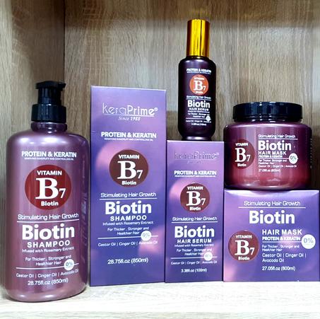 Keraprime Rosemary Biotin : Shampooing + Mask + Serum