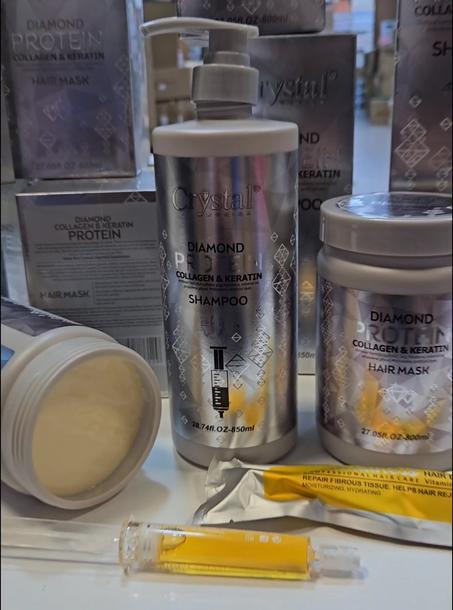 Crystal Monica : Shampooing + Mask + Oil