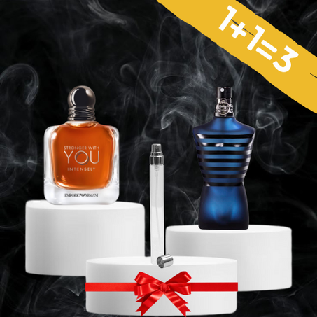 ULTRA MALE 10 ML + STRONGER WITH YOU INTENSLY 10 ML + 1 GRATUIT