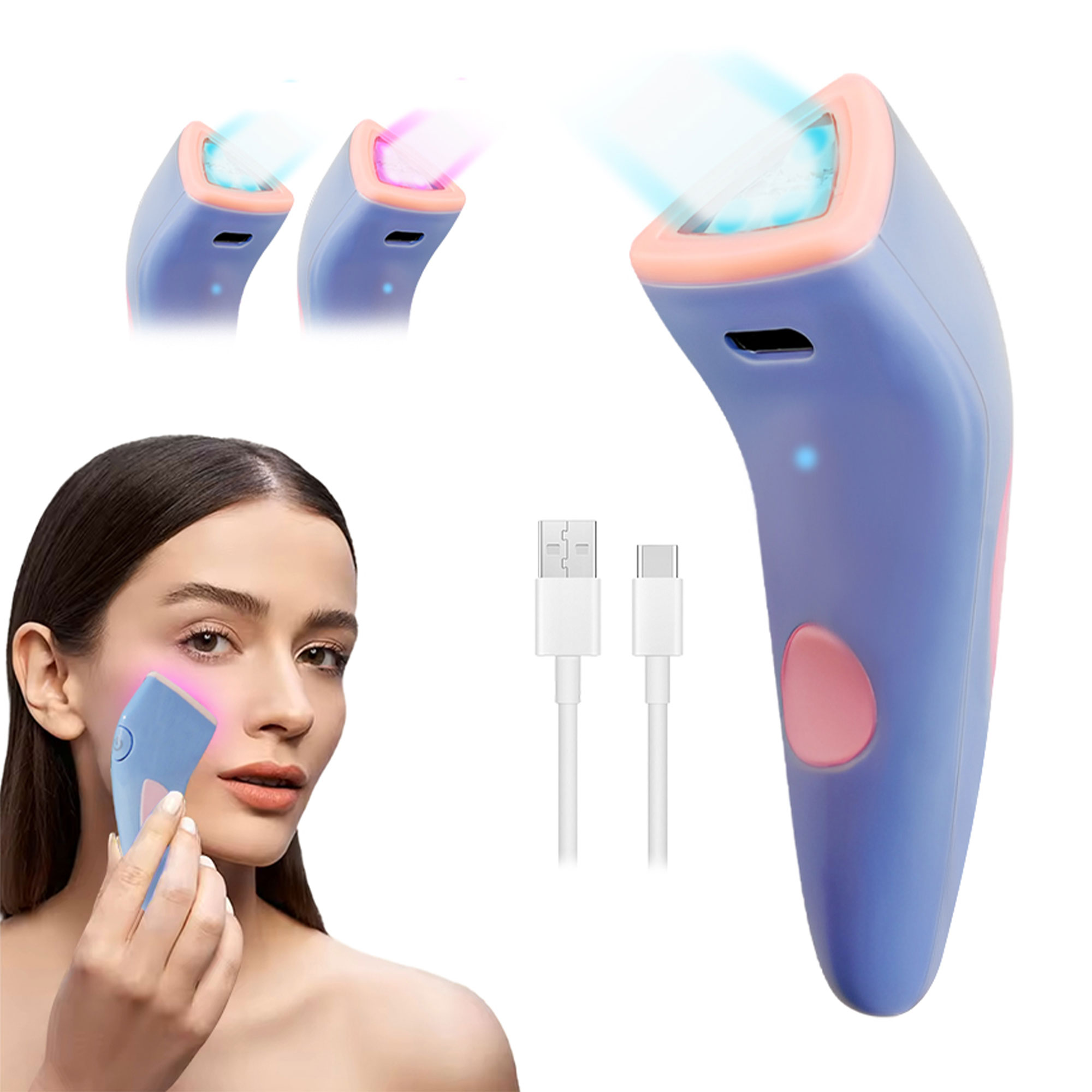 جهاز إخفاء حب الشباب والرؤوس السوداء