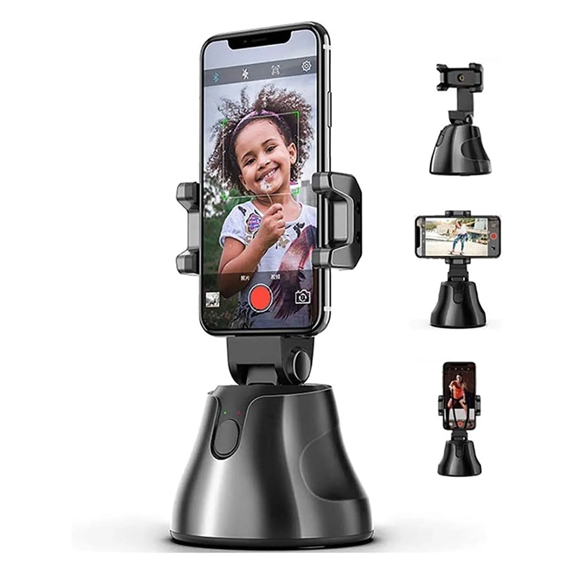 حامل هاتف ذكي يدور 360 درجة مع خاصية تتبع الوجه