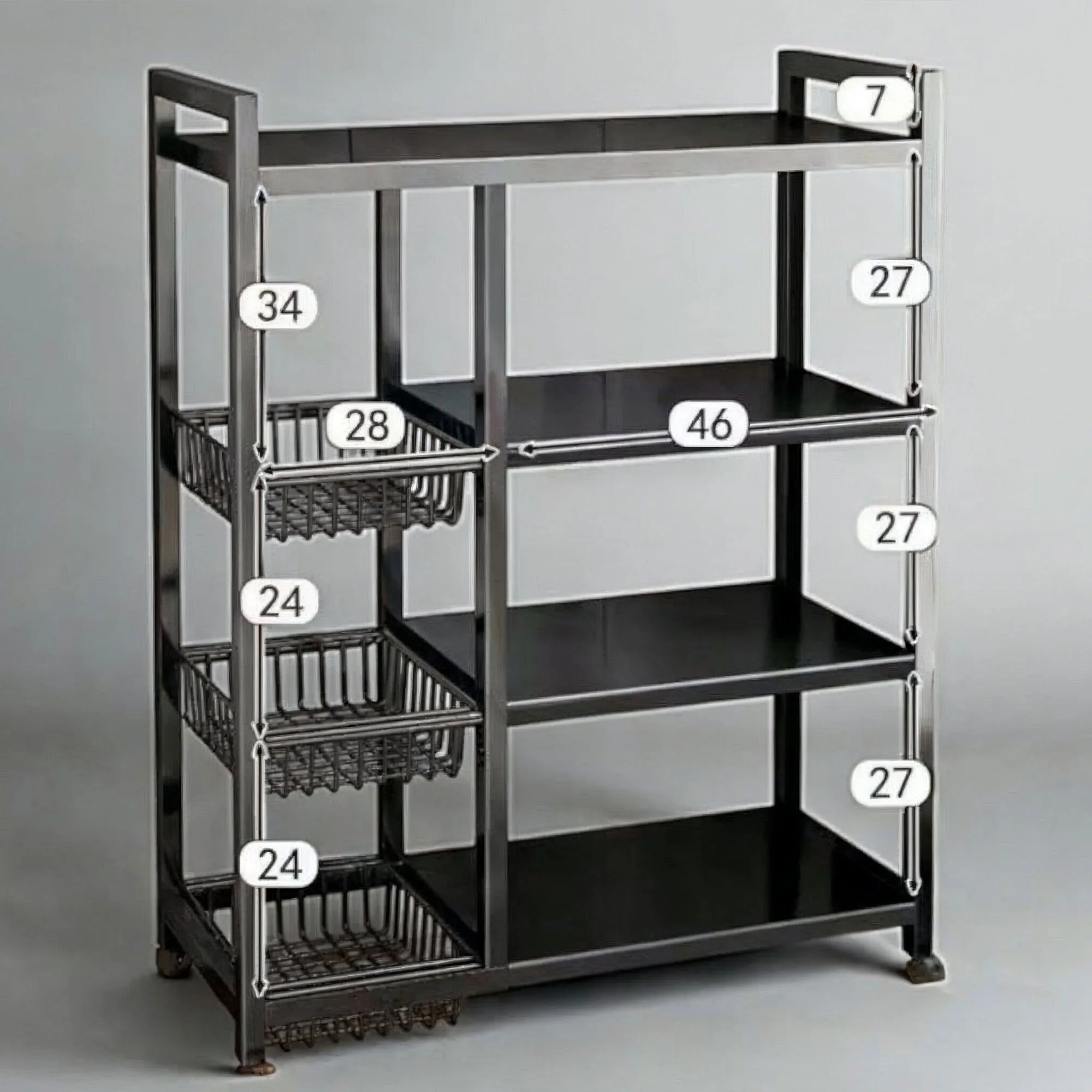 خزانة المطبخ الاكبر حجمآ