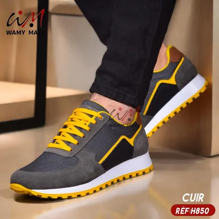 باسكات جلد "أصفر-قري" أنـيـق عالي الجودة الأكثر مبيعا