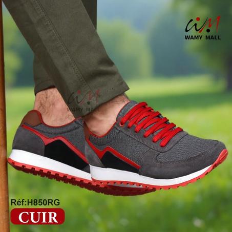 باسكات جلد "أحمر-قري" أنـيـق عالي الجودة