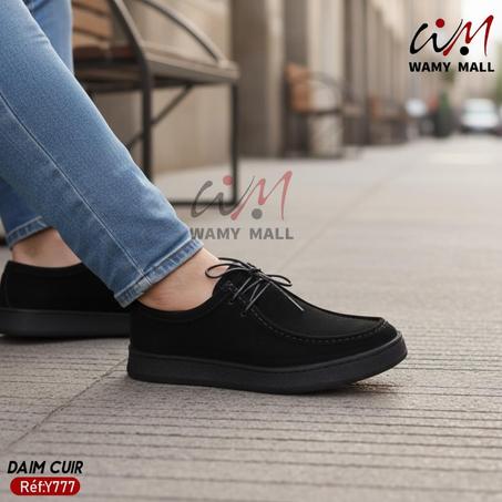 حذاء "أكحل داان" من الجلد الأصلي أنـيـق عــالـي الجودة