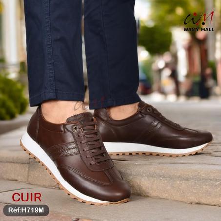 باسكات جلد "بني - أبيض" عالي الجودة الأكثر مبيعا