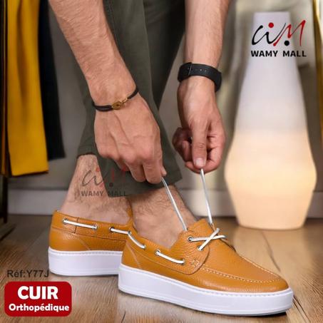 حِذَاءْ صِـحِّي مِـنَ الجِلْدْ الأَصْلِـي