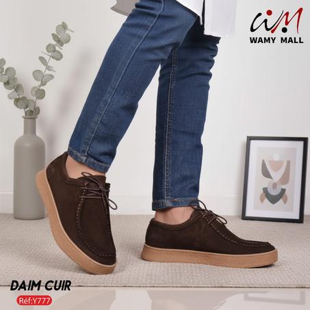 حذاء "بـنـي داان" من الجلد الأصلي أنـيـق عــالـي الجودة