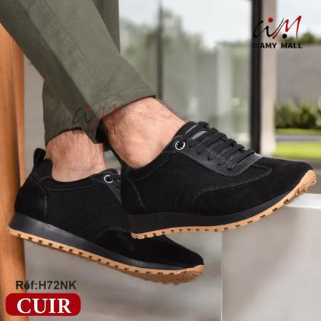 سبادري جلد " أكحل-كاكي" أنـيـق عالي الجودة