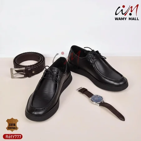 حذاء جلد أصلي رائع عالي الجودة الأكثر مبيعا