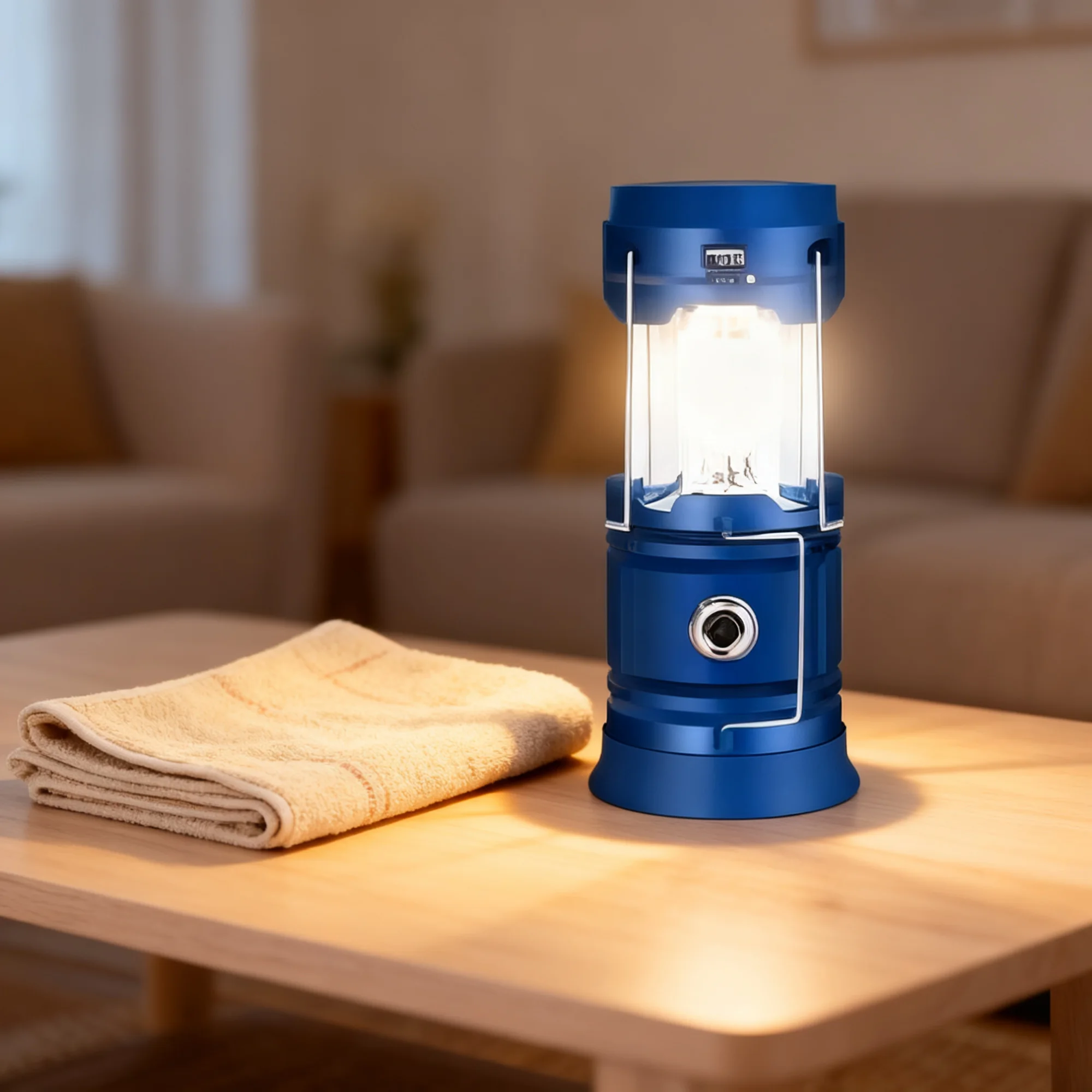 🌞 LAMPE SOLAIRE RECHARGEABLE AVEC POWER BANK