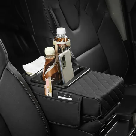 5 in 1 Car Multifunctional Armest Box Booster Pad