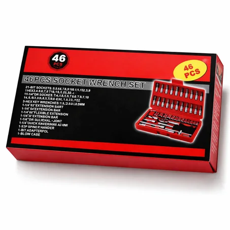 Coffret 46PCS Socket Wrench Set