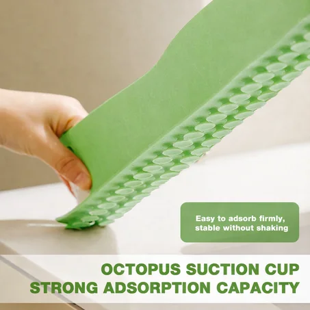 Bande Anti-Éclaboussures en Silicone pour Évier – Protection Anti-Eau avec Ventouses, Flexible et Facile à Installer