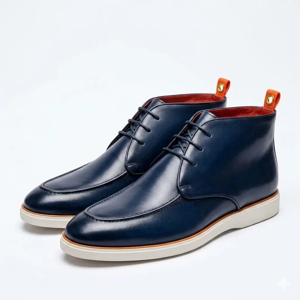 Bottines de Luxe Santini en Cuir – Promo: 29.999 F (2 à 55.000 F)