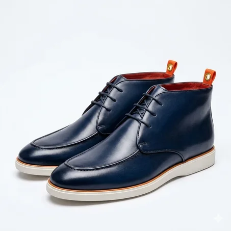 Bottines de Luxe Santini en Cuir – Promo: 29.999 F (2 à 55.000 F)