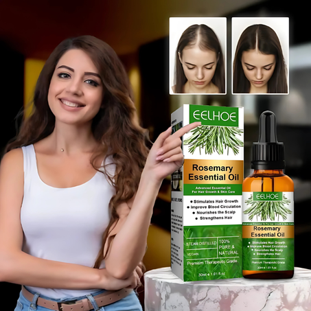 ودّعي تساقط الشعر والفراغات مع زيت إكليل الجبل السحري