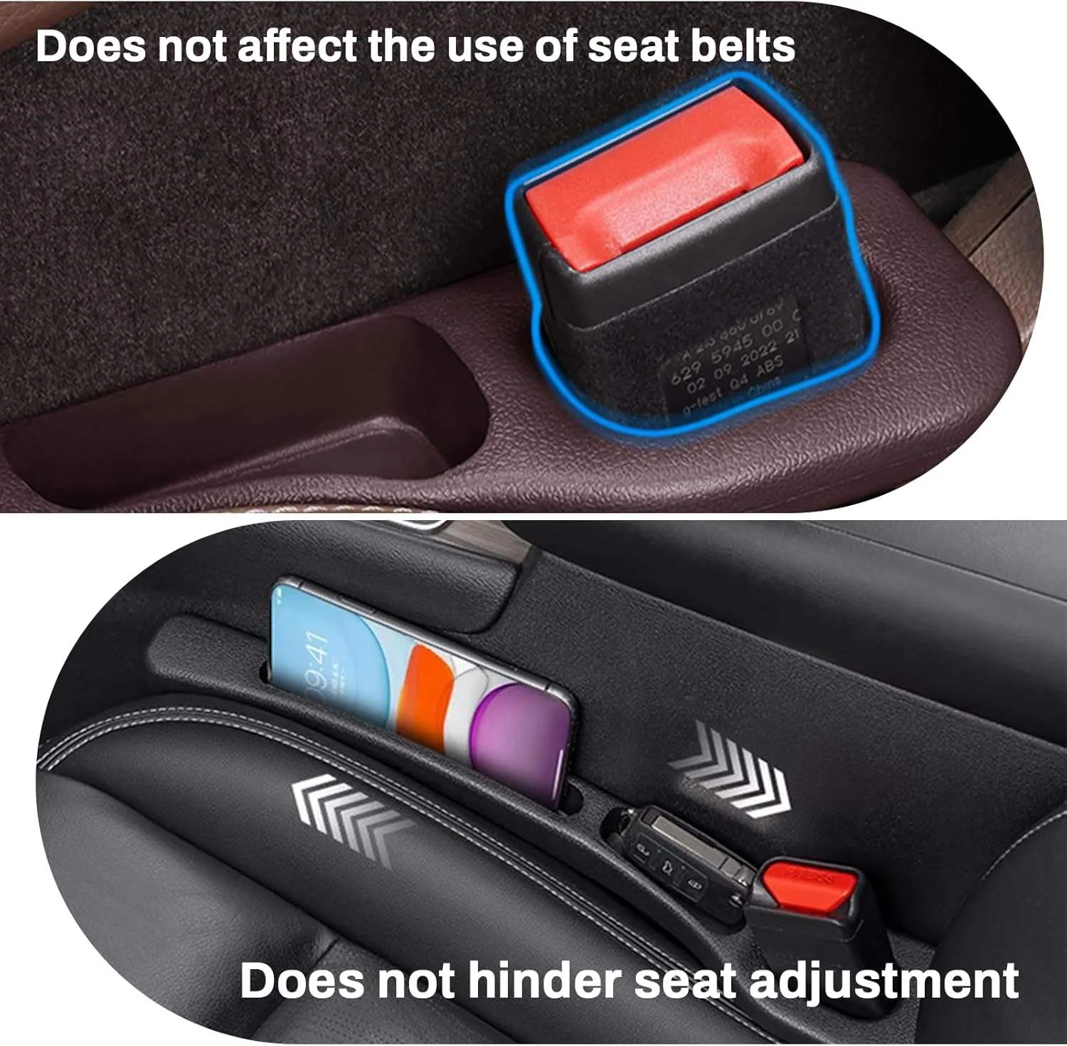 Relleno Premium para Asiento — Di adiós al hueco de tu carro donde se caen y se pierden las cosas.