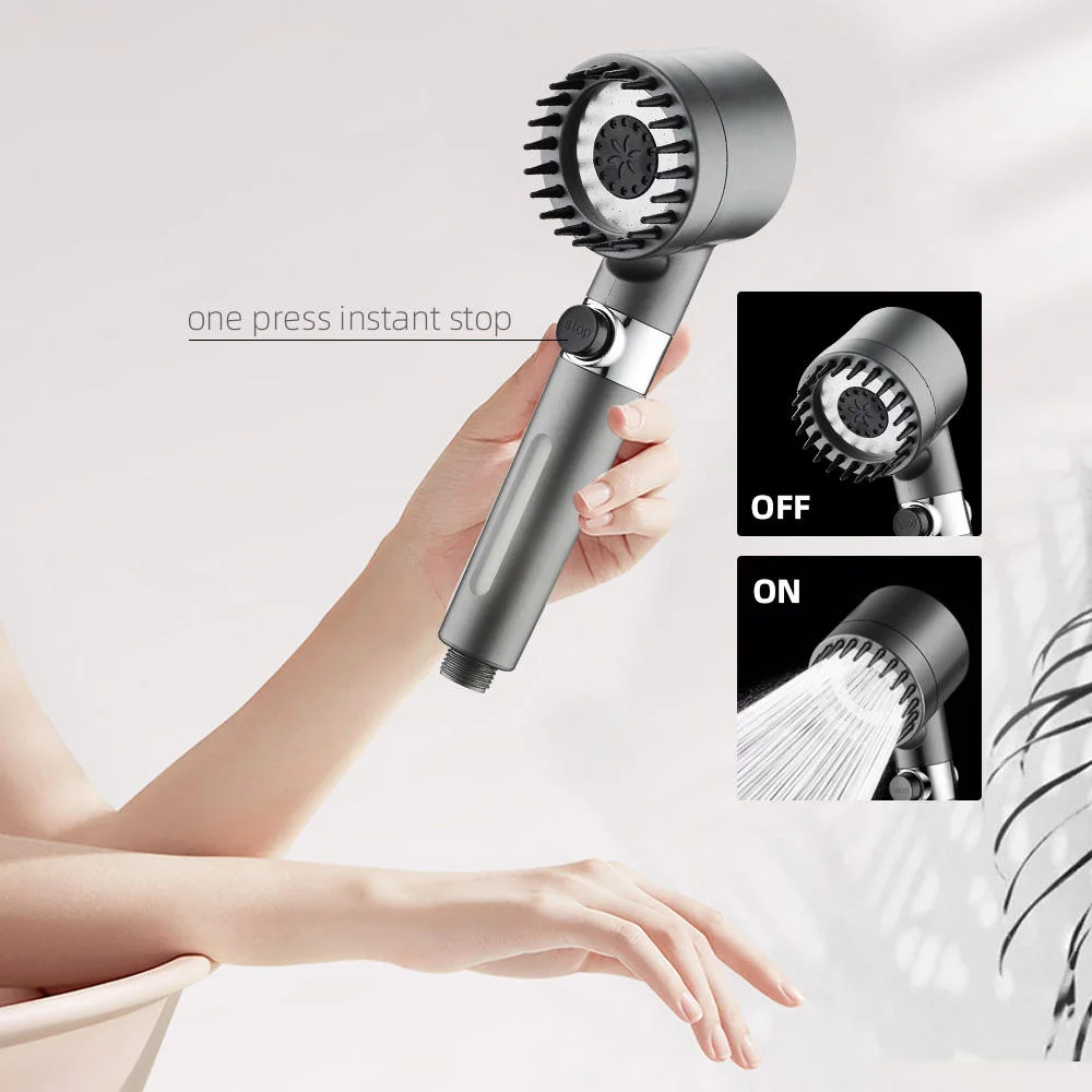 HOTIMO Pro — El Cabezal de Ducha Definitivo Incluye 5 Filtros de Repuesto translate english