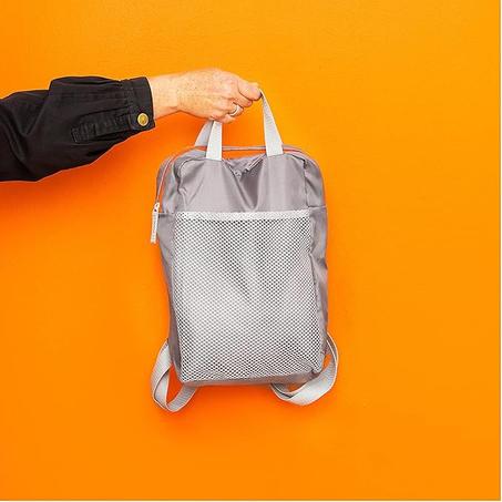 MINI Sac à dos imperméable , gris clair, 24x8x34 cm  IKEA