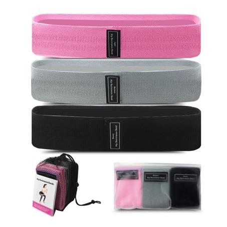 ELASTIQUE HIP RESISTANCE BANDS 3piece M\L\XL