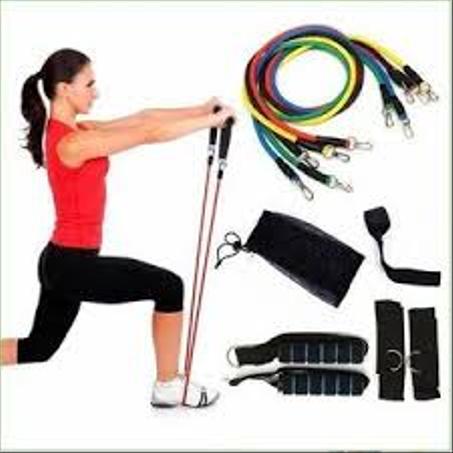 resistance bands yoga pilates 11 pieces