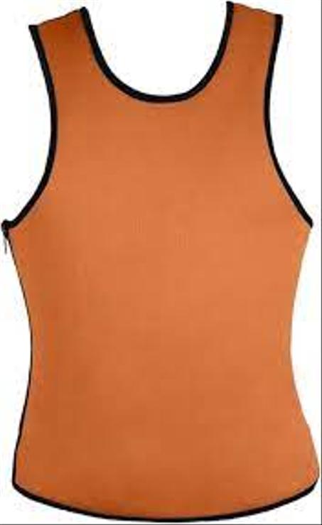 YC Support Sports Shapewear for Men, Orange