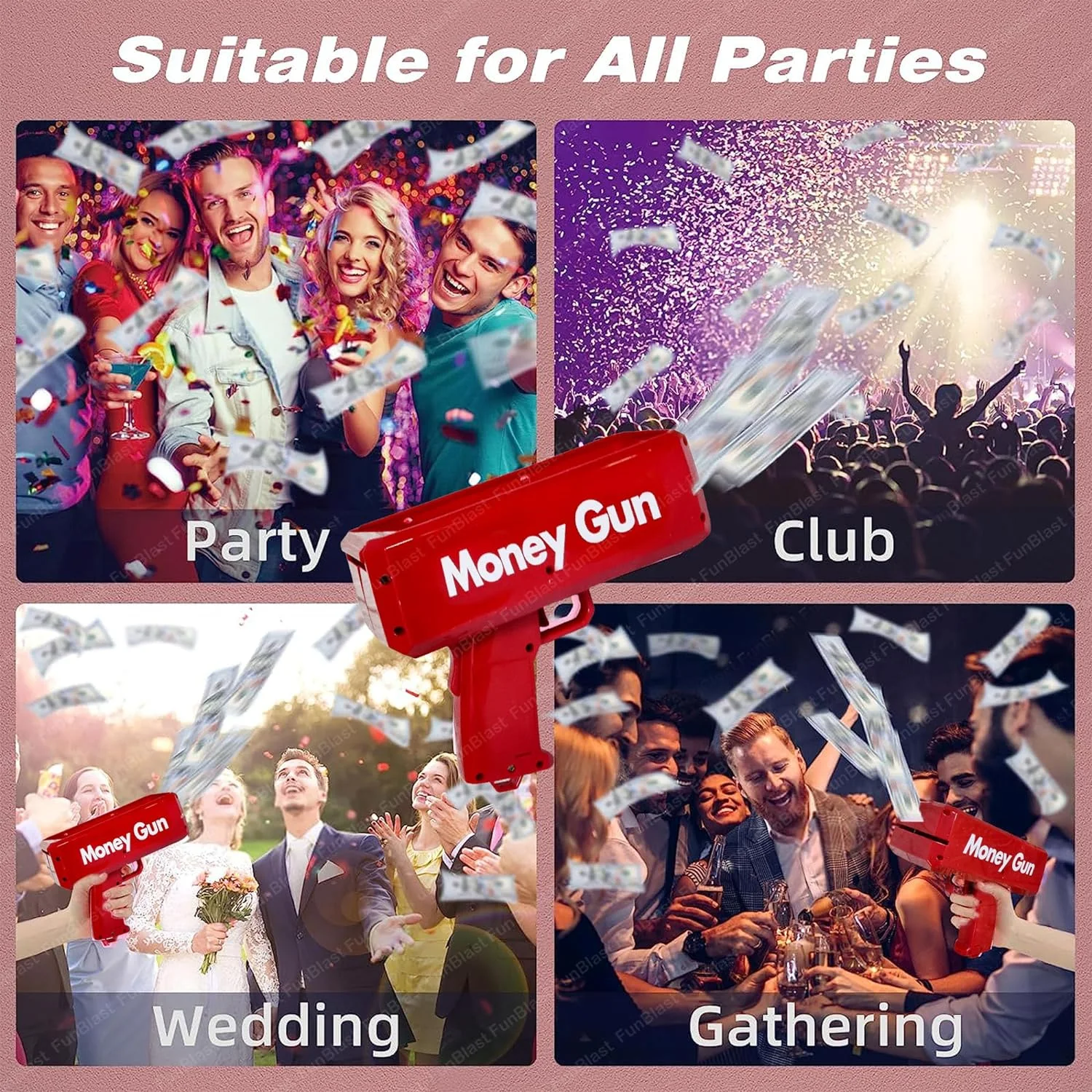 بندقية رش النقود