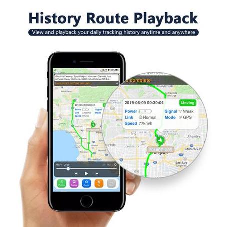GPS Tracker Car Bike Real Time Locator Location