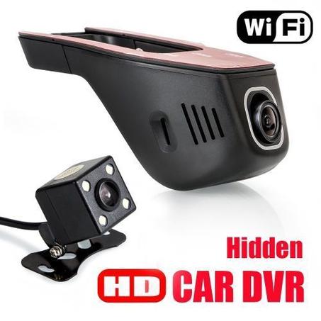 DOUBLE LENTILLE CAMERA DE VOITURE DVR 1080P FULL HD WIFI