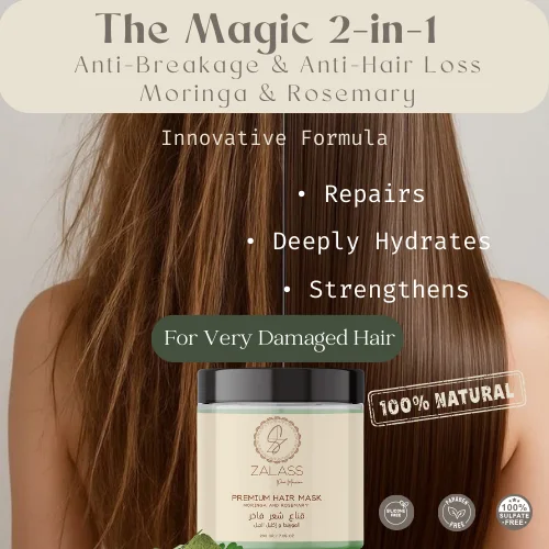 Natural anti-hair loss & repair duo – better than keratin