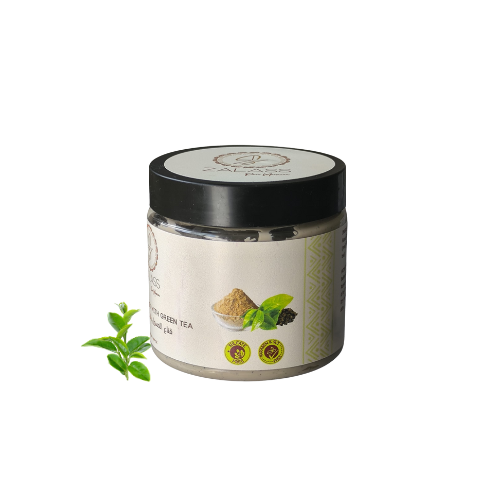 GHASSOUL MASK ARGAN OIL  & GREEN TEA