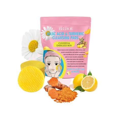 ضمادات الكركم وحمض الكوجيك