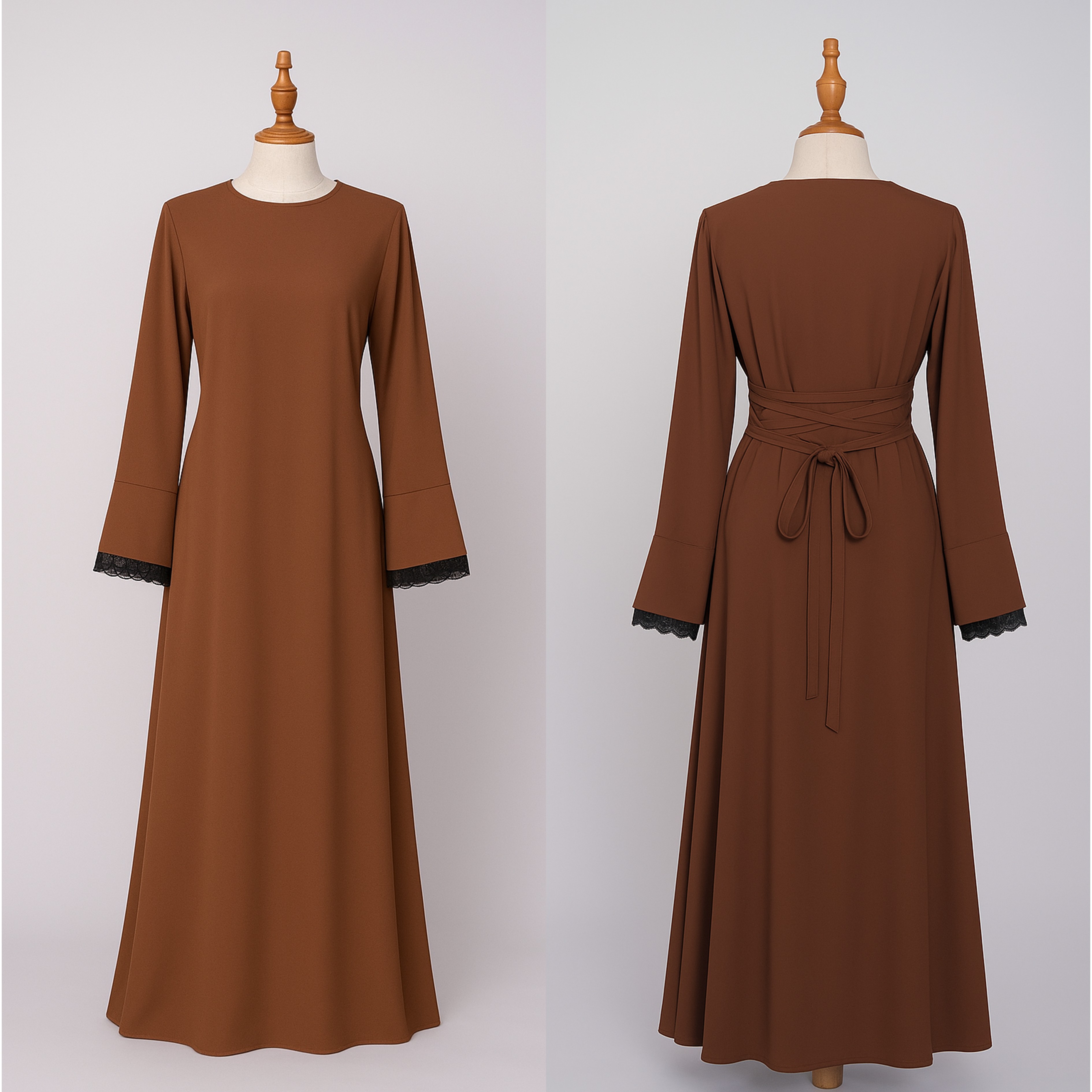 فستان راقي بتصميم عصري وألوان جذابة