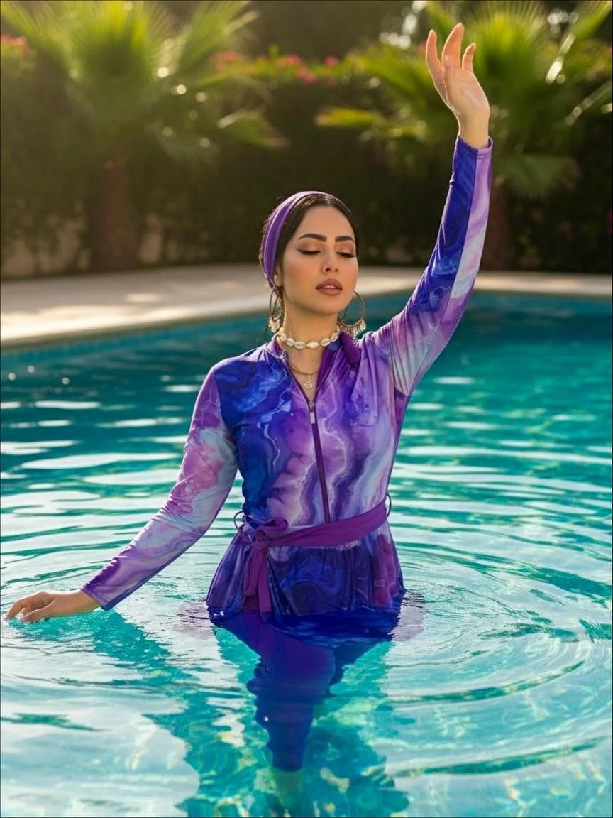Burkini flawer (350 dh)