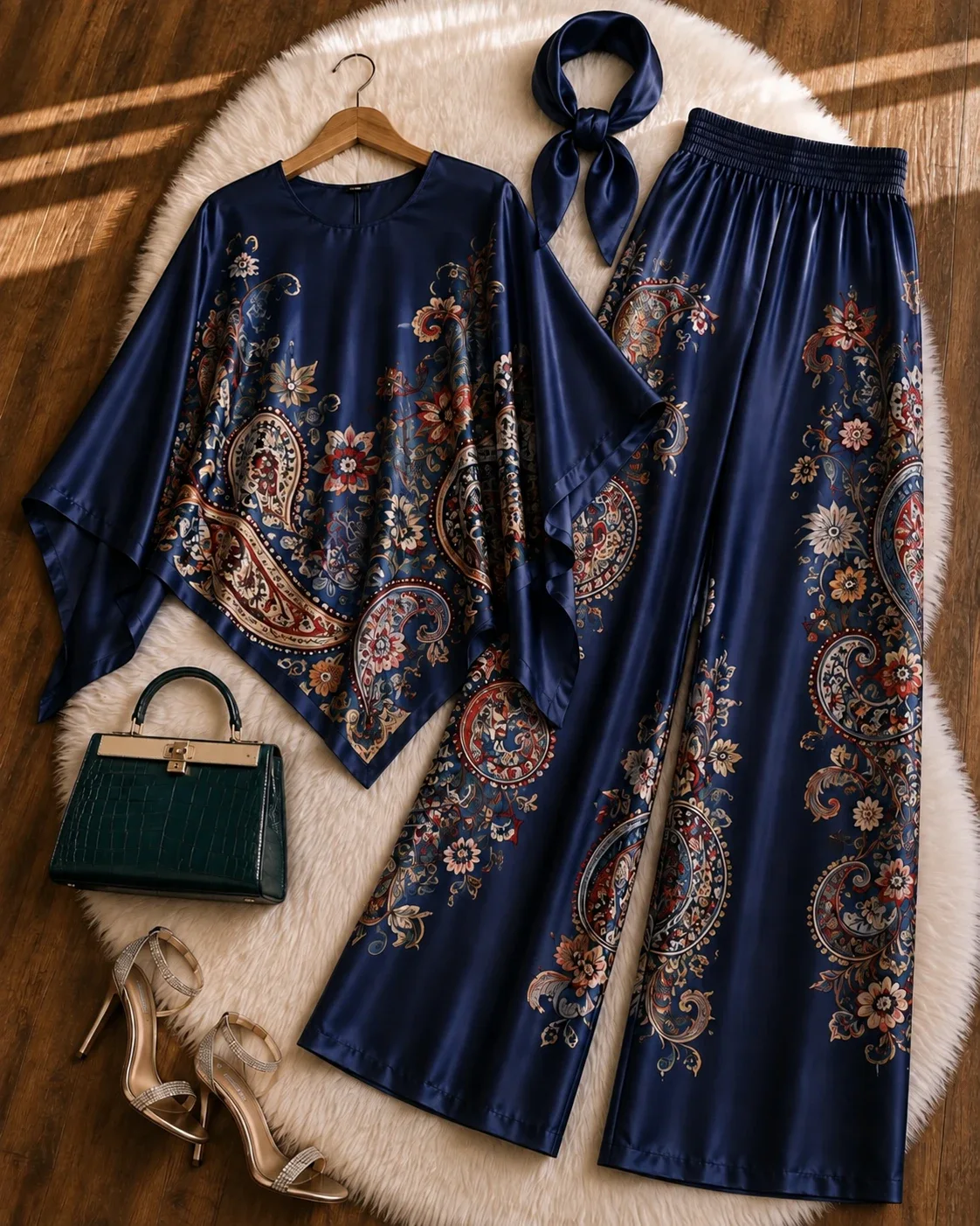 Ensemble satin