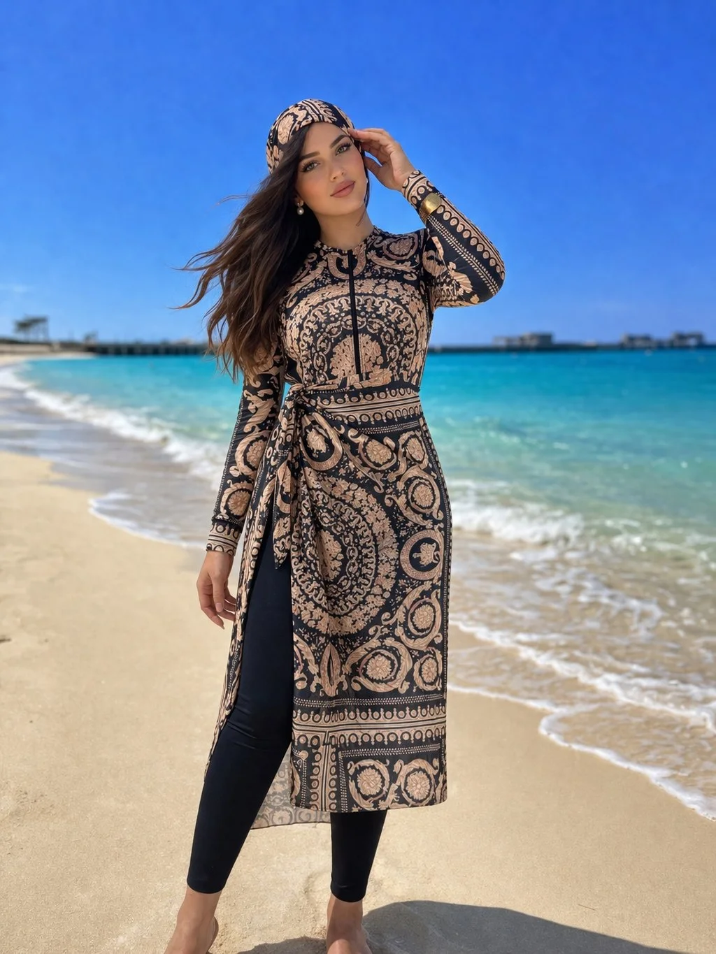 Burkini argile (315)