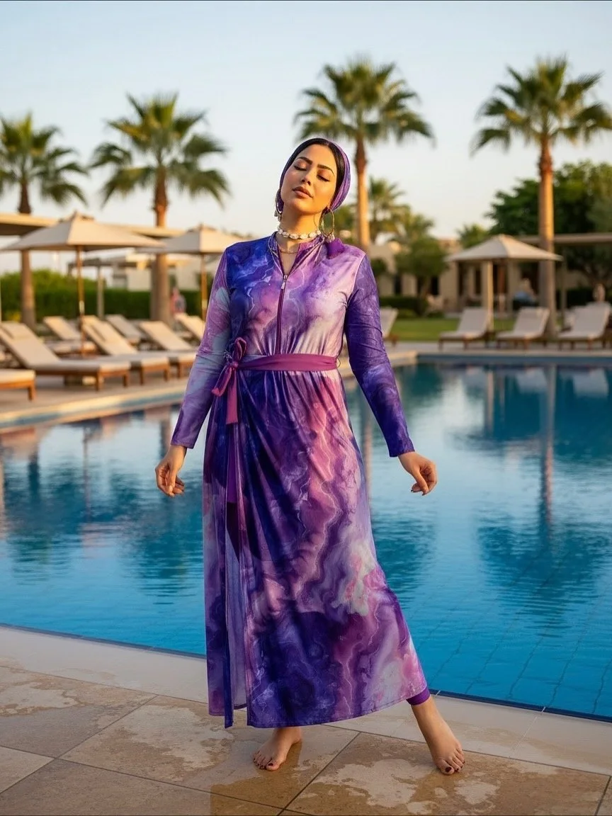 Burkini flawer (350 dh)