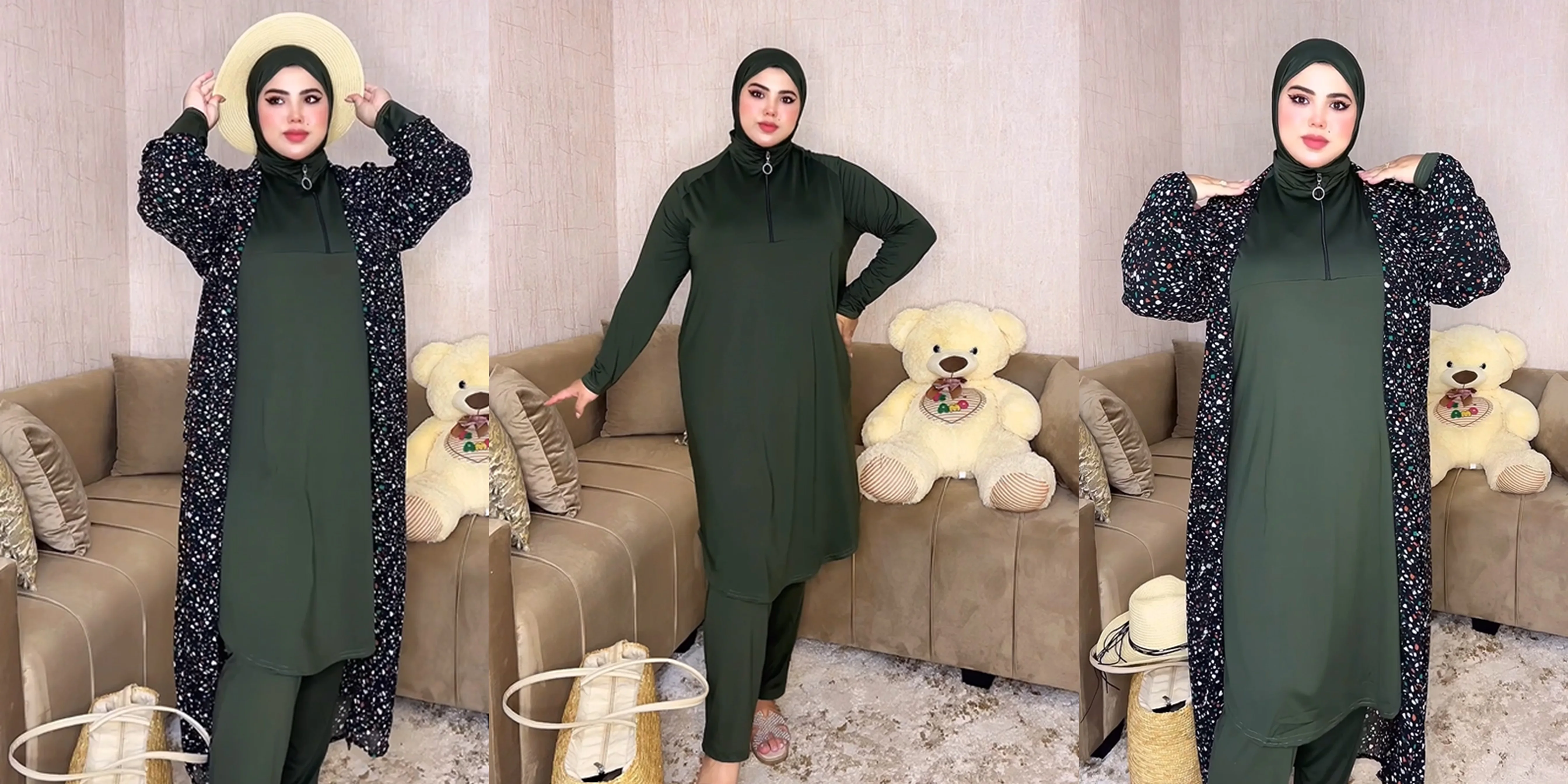 Burkini Élégant – Confort & Liberté
