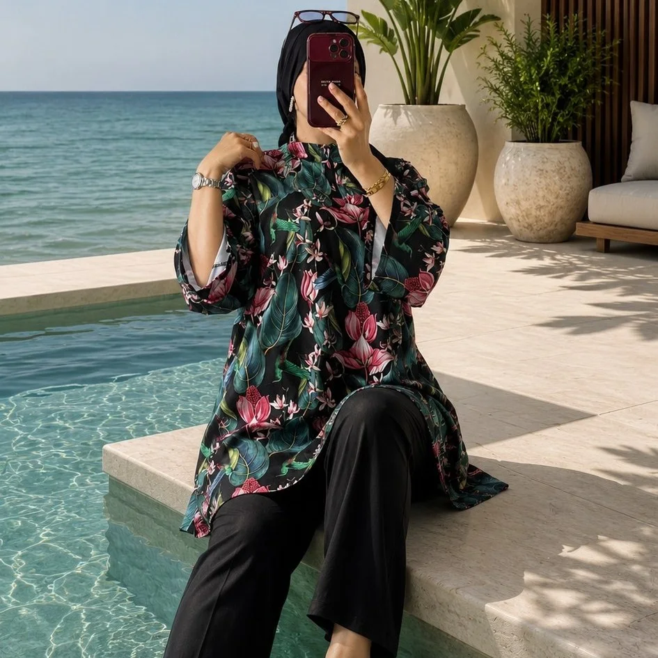Burkini Élégant – Confort & Liberté