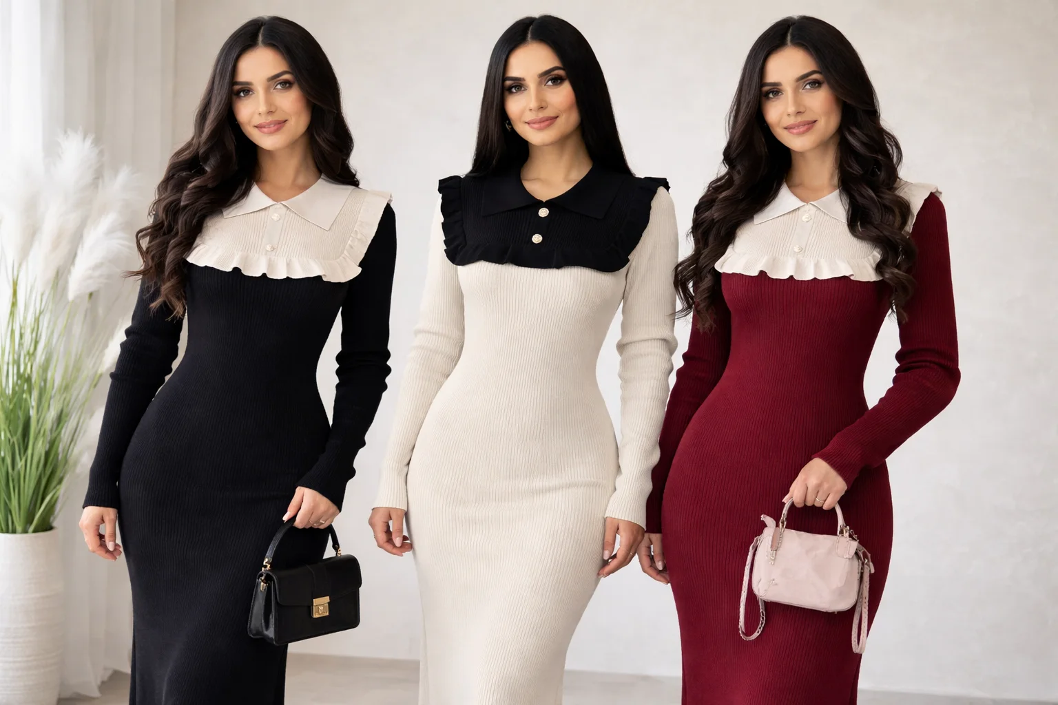 Robe Chic en Maille, Best-Seller de la Saison