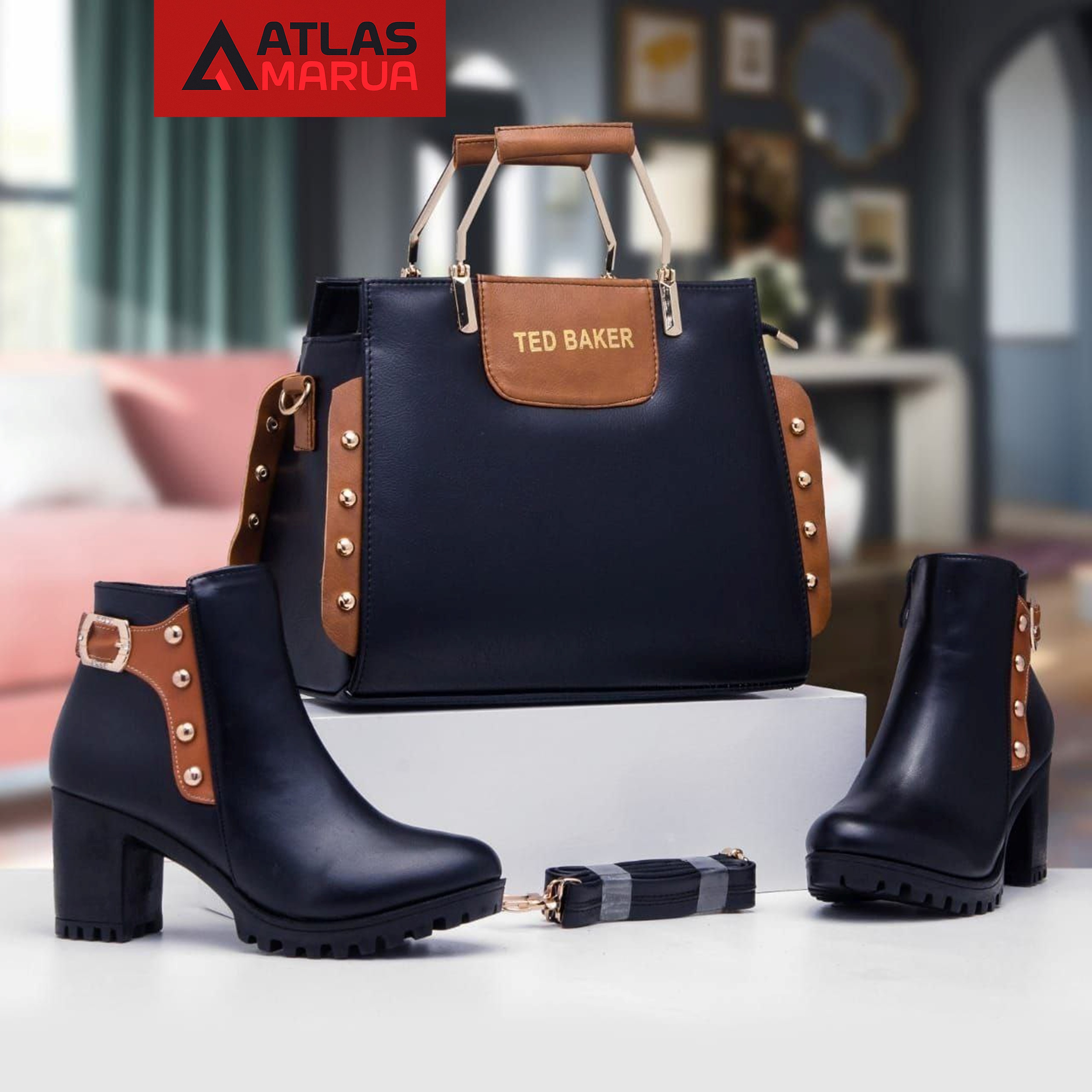 Pack de 3 : 2 Sacs Ted baker + Bottes assorties