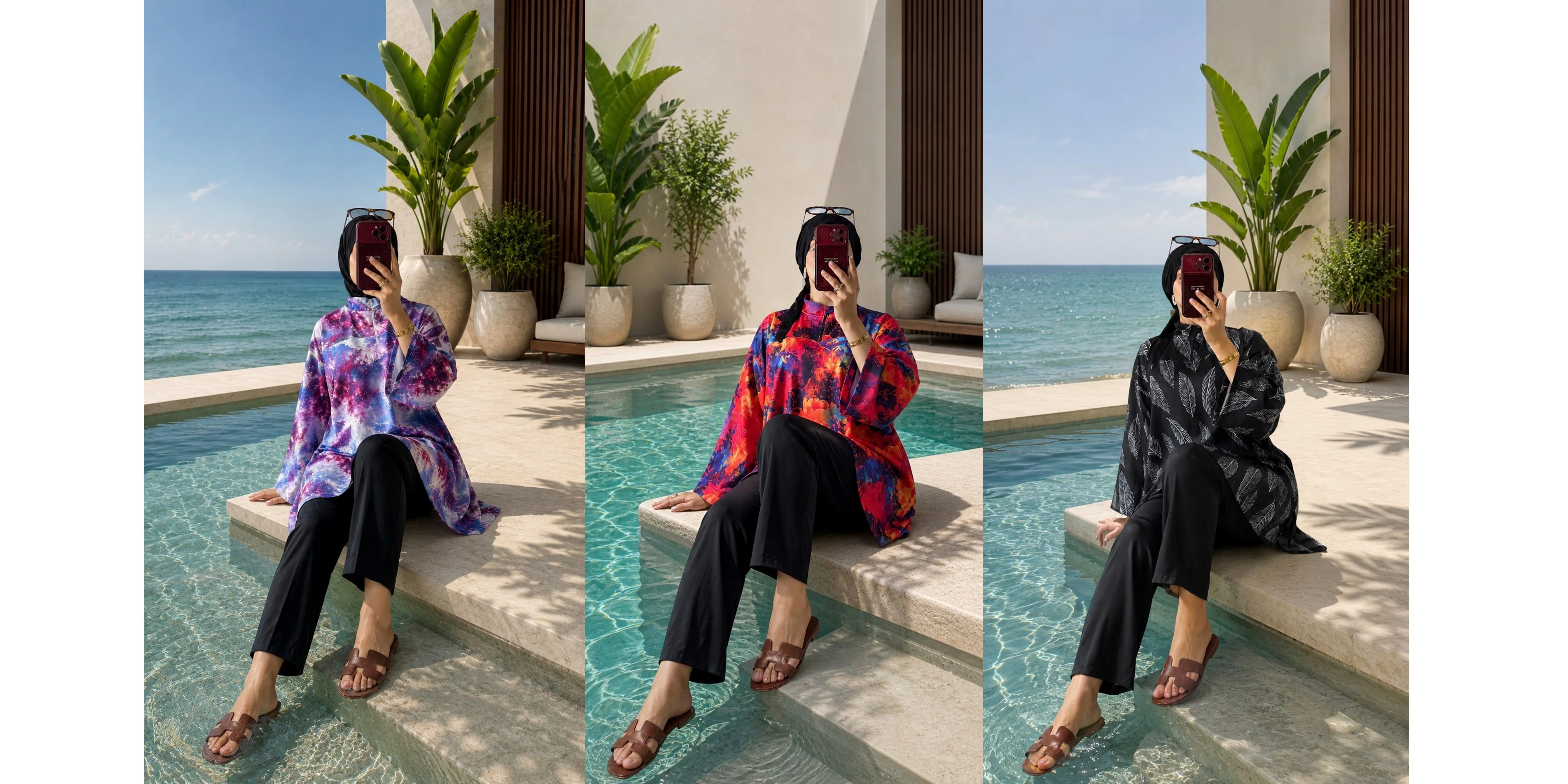 Burkini Élégant – Confort & Liberté