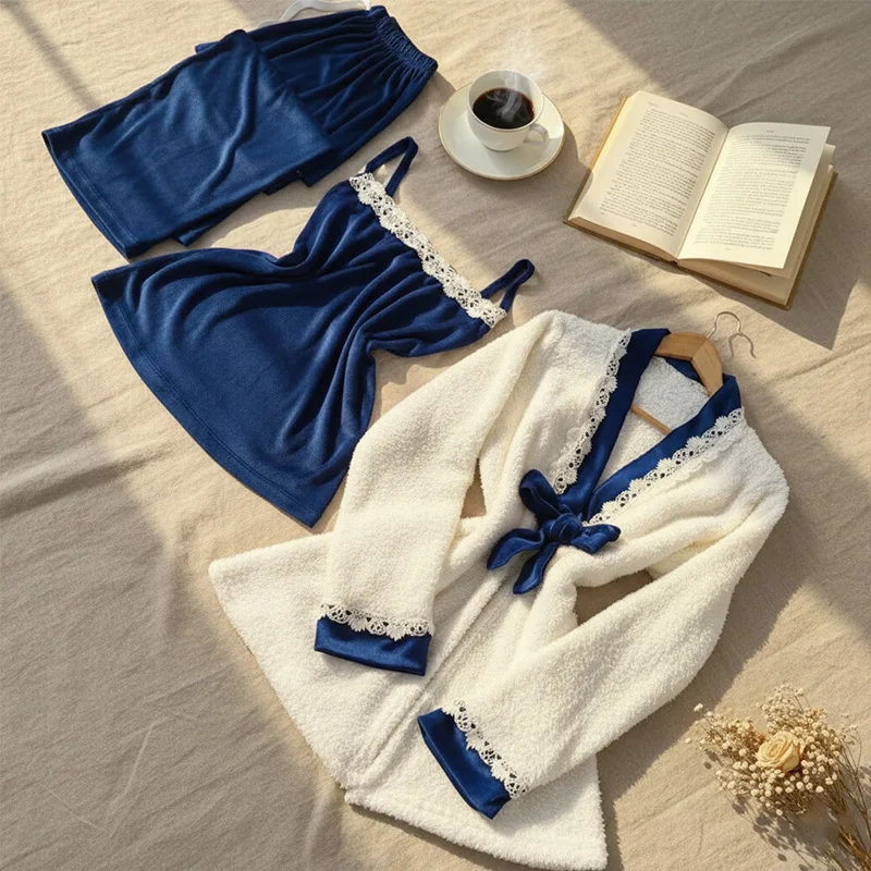 Pyjama Confort Luxe – Élégance & Douceur pour la Nuit